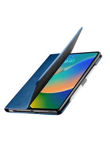 Чехол для планшета Cellularline Folio - iPad 10.9" 2022, 10,9", Искусственная кожа, Синий