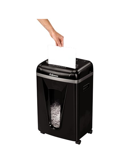 Tocător Fellowes Powershred® 450M, Negru