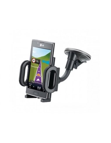 Suport Auto Cellularline Hug Flexi - Universal, Negru