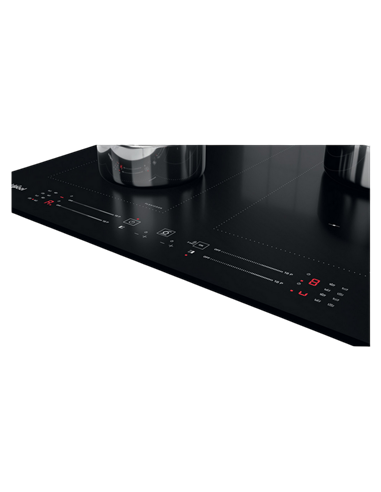 Plită cu inducție Whirlpool WL S3160 BF, Negru