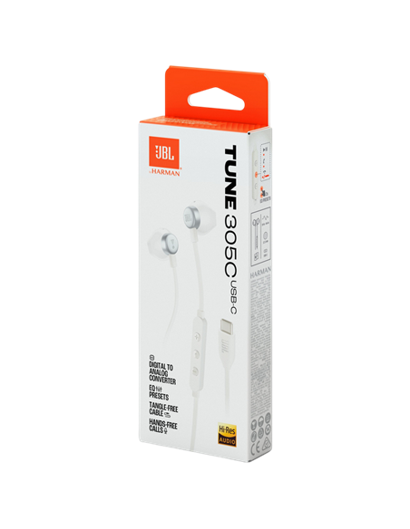 Наушники JBL Tune 305C, Белый