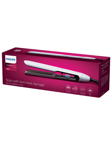 Выпрямитель для волос Philips BHS520/00, Голубой