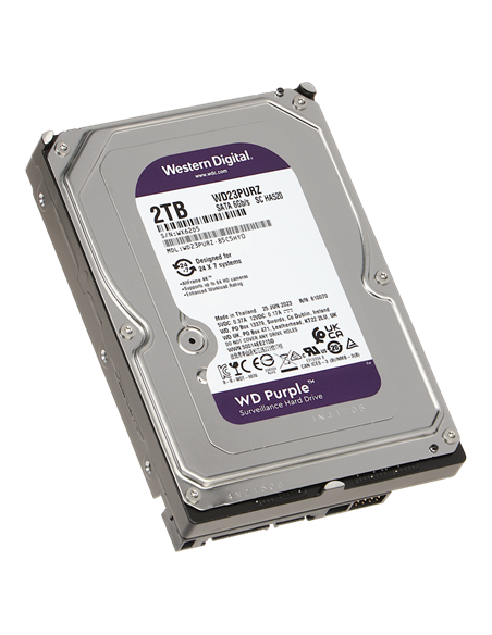 Unitate HDD Western Digital WD Purple, 3.5", 2 TB WD23PURZ