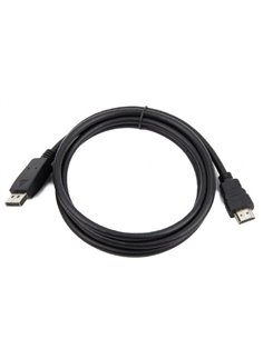 Cablu Video Cablexpert CC-DP-HDMI-10M, DisplayPort (M) - HDMI (M), 10m, Negru 2