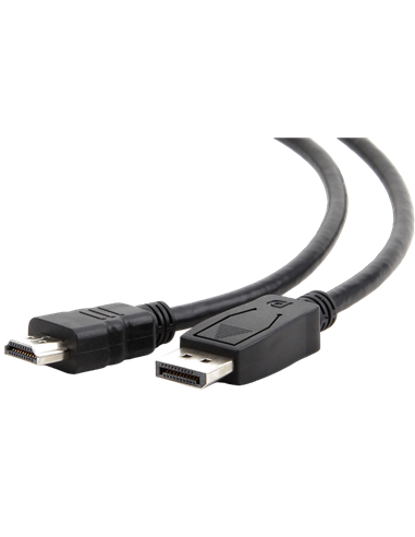 Cablu Video Cablexpert CC-DP-HDMI-10M, DisplayPort (M) - HDMI (M), 10m, Negru