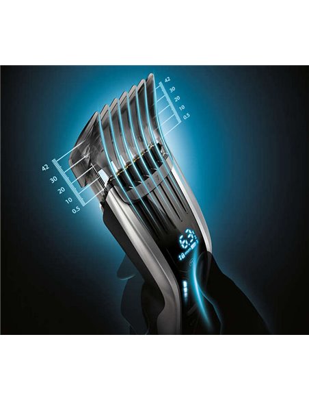 Машинка для стрижки Philips Series 9000 HC9450/15, Чёрный | Серебристый