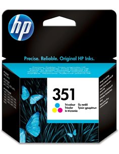 HP 351 (CB337EE) Tri-color Ink Cartridge for HP DESKJET D4260, D4360 OFFICEJETJ5730, J5780, J5785, J4610, J6415, J6424, PHOTO... 2