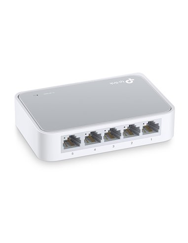 Коммутатор TP-LINK TL-SF1005D / 5 port / 100Mb / RJ45 / Plastic case