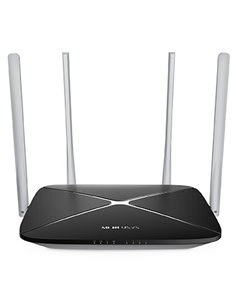 Wireless Router MERCUSYS AC12 / AC1200 Dual Band / Wi-Fi5 / 1WAN+4LAN / 4 external antennas