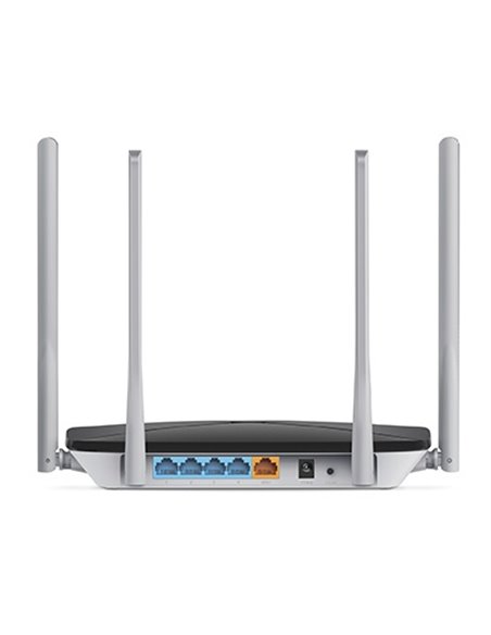 Wi-Fi роутер MERCUSYS AC12 / AC1200 Dual Band / Wi-Fi5 / 1WAN+4LAN / 4 external antennas