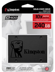 SSD 2.5” Kingston A400 240GB (SA400S37/240G) 2