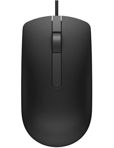 Dell Optical Mouse - Wired - USB, 1000 dpi, 413g,  MS116 - Black (570-AAIS)