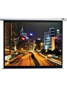Elite Screens 125” (16:9) 277 x 156 cm, Electric Projection Screen, Spectrum Series with IR/Low Voltage 3-way wall box, Black