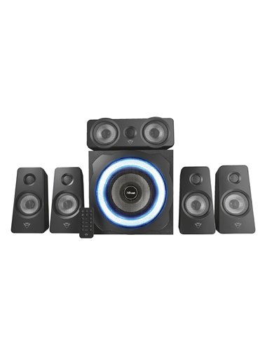 Игровые Колонки 5.1 Trust GXT 658 Tytan, Black / 180W / 3,5 AUX