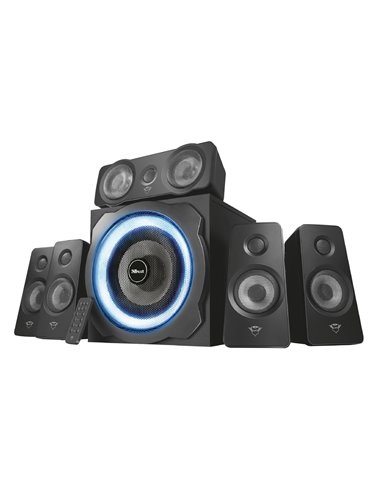 Игровые Колонки 5.1 Trust GXT 658 Tytan, Black / 180W / 3,5 AUX
