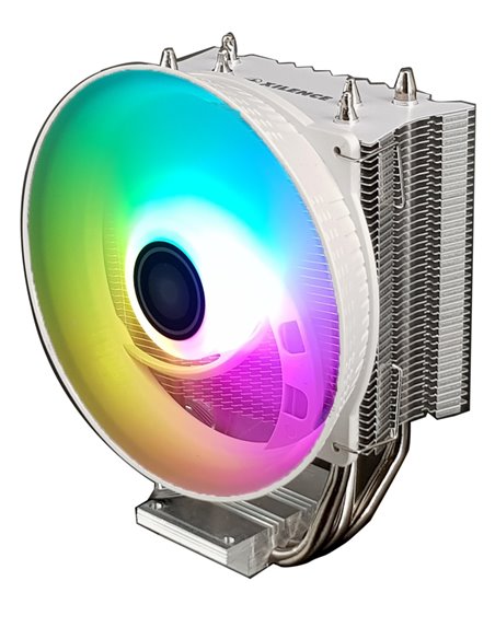 XILENCE Cooler XC229 ”M403PRO.W.ARGB”, WHITE DESIGN, Intel Socket LGA1700/1150/1151/1155/1156/1200 & AMD AM5/AM4/AM3/FM2, up ...