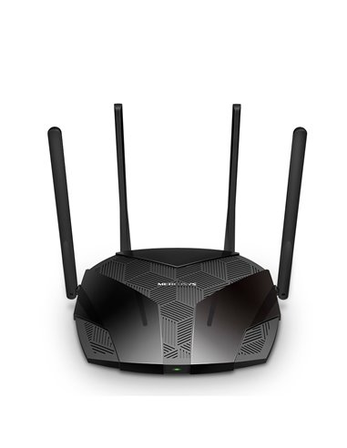 Wi-Fi роутер MERCUSYS MR70X  / AC1800 Dual Band / Wi-Fi6 / Gigabit / 1WAN+2LAN / 4 external antennas