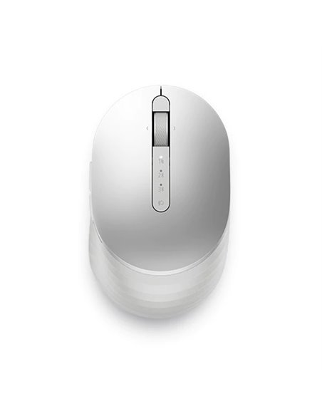 Dell Premier Rechargeable Wireless Mouse MS7421W -  Platinum silver, Wireless 2.4 GHz, Bluetooth 5.0, 1600 dpi, Programmable ...