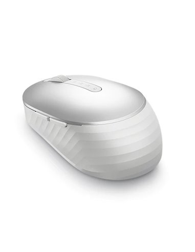 Dell Premier Rechargeable Wireless Mouse MS7421W -  Platinum silver, Wireless 2.4 GHz, Bluetooth 5.0, 1600 dpi, Programmable ...