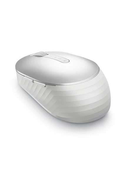 Dell Premier Rechargeable Wireless Mouse MS7421W -  Platinum silver, Wireless 2.4 GHz, Bluetooth 5.0, 1600 dpi, Programmable ...