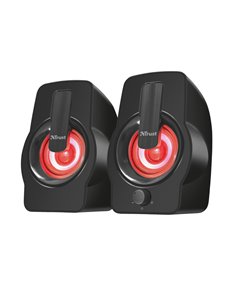 Boxe 2.0 Trust Gemi RGB Black / 12W / 3,5 AUX / USB power 2