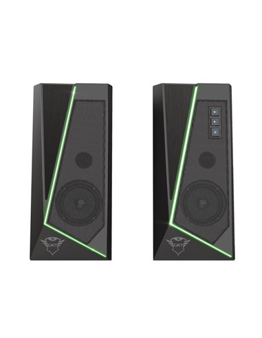 Boxe Gaming 2.0 Trust GXT 609 Zoxa, Black / 12W / 3,5 AUX / USB power
