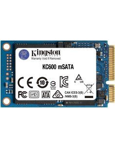 mSATA SSD Kingston KC600 256GB  (SKC600MS/256G)