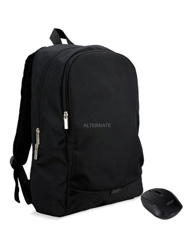 15” NB Backpack  ACER and Mouse - STARTER KIT 15.6” ABG950  Backpack black and Wireless mouse black