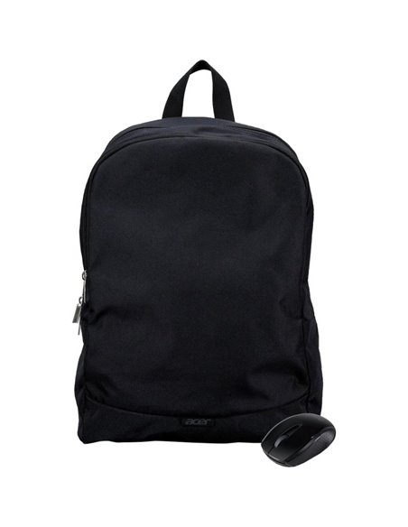 15” NB Backpack  ACER and Mouse - STARTER KIT 15.6” ABG950  Backpack black and Wireless mouse black