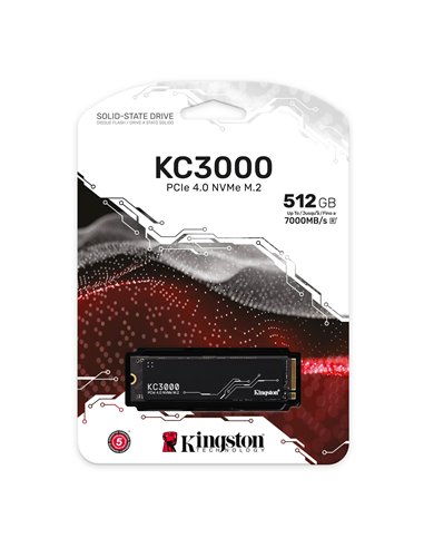 M.2 NVMe SSD Kingston KC3000 512GB (SKC3000S/512G)