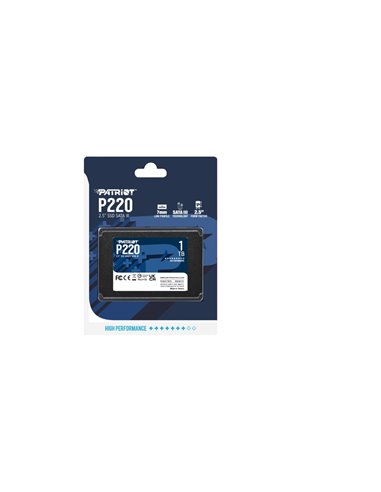 2,5” SSD Patriot P220 1.0TB