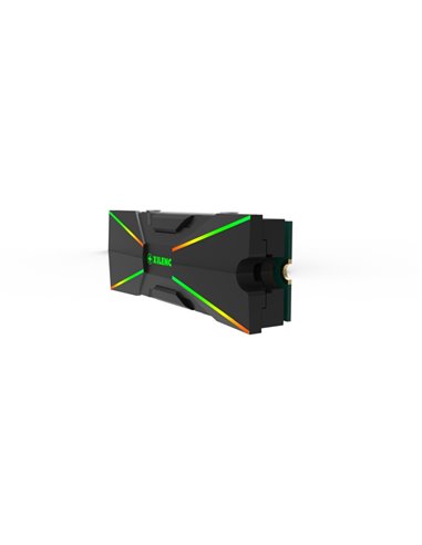 M2 SSD Heatsink with ARGB - XILENCE M2SSD.B.ARGB (XC401) Performance A+, M.2 SSD with 2280 format, cable 3pin ARGB 5V