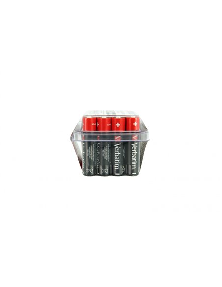 Verbatim Alcaline Battery  AAA, 24pcs Pack (Box)