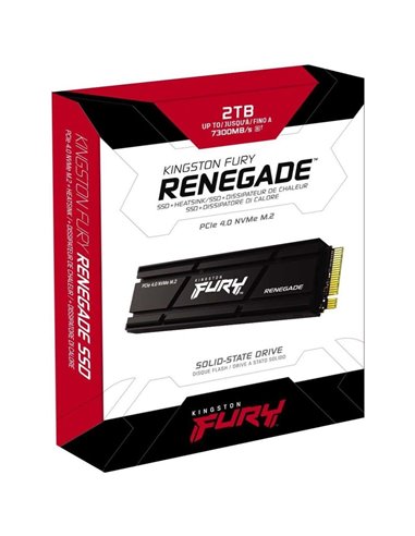 M.2 NVMe SSD Kingston Fury Renegade 2.0TB (SFYRDK/2000G)