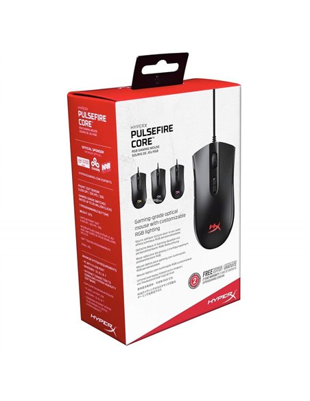 Игровая мышь HYPERX Pulsefire Core, Black [4P4F8AA]