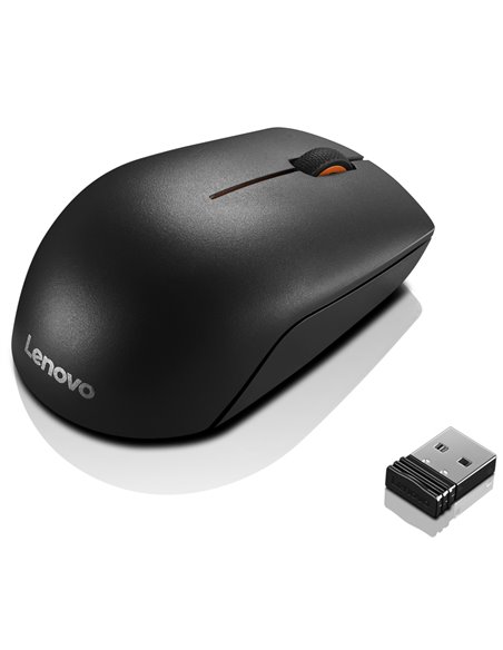 Беспроводная мышь Lenovo 300/ Nano Receiver/ 1000dpi/ Optical/ Black