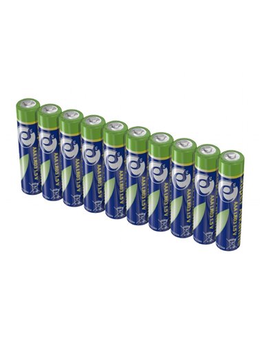 Супер щелочные батарейки ААА Gembird EG-BA-AAASA-01/ 10-pack