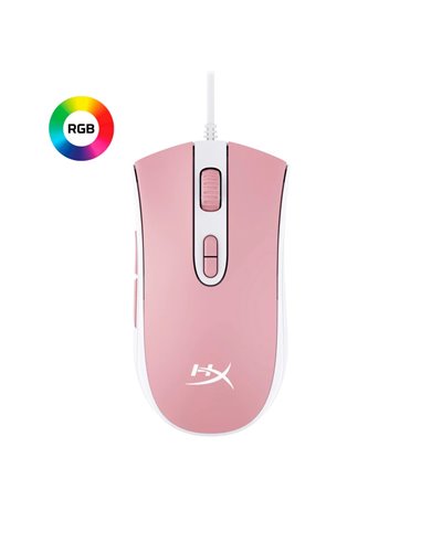 Gaming Mouse HYPERX Pulsefire Core, Pink/White [639P1AA]