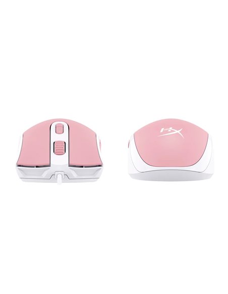 Gaming Mouse HYPERX Pulsefire Core, Pink/White [639P1AA]