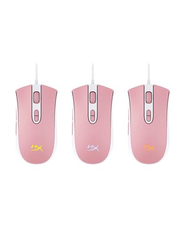 Игровая мышь HYPERX Pulsefire Core, Pink/White [639P1AA]