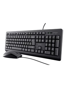 Клавиатура и мышка Trust Primo, USB, Black 2