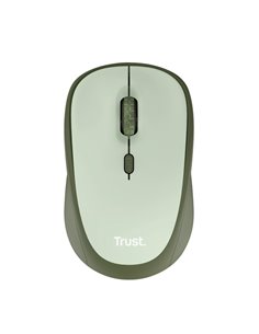 Мышь Беспроводная Trust Yvi + Eco / 8m 2.4GHz Micro receiver / 1600dpi / Green