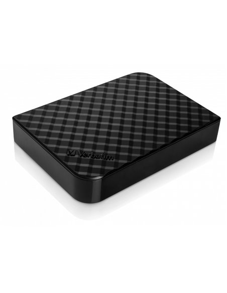 3.5” HDD Extern Verbatim ”Store 'n' Save” / 4.0TB / USB3.0 / External power: +12VDC Input / Black