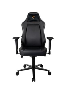Игровое кресло AROZZI Primo PRIMO-PU-GD/ 135-145kg / 165-190cm / Black/Gold