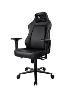 Игровое кресло AROZZI Primo PRIMO-PU-GD/ 135-145kg / 165-190cm / Black/Gold 2