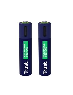 Trust Baterie reincarcabila USB-C AAA/ 500 mAh/  up to 800 charge cycles/  2 Pack