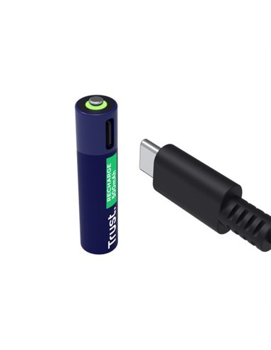 Trust Аккумуляторная батарея USB-C AAA/ 500 mAh/  up to 800 charge cycles/  2 Pack