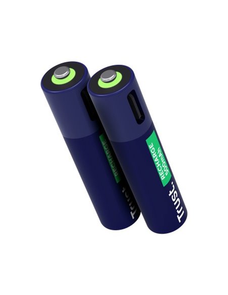 Trust Baterie reincarcabila USB-C AAA/ 500 mAh/  up to 800 charge cycles/  2 Pack