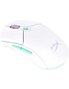 Mouse Gaming Wireless HYPERX Pulsefire Haste 2 Core, White [8R2E7AA] 2