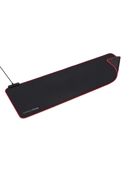 Trust Gaming GXT 764 GLIDE-FLEX XXL Mouse Pad, RGB, Supported sensor type: laser, optical, XXL size: 930x300x3mm, Anti-slip b...